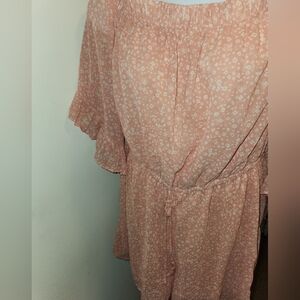 Gently used short pants jumpsuit